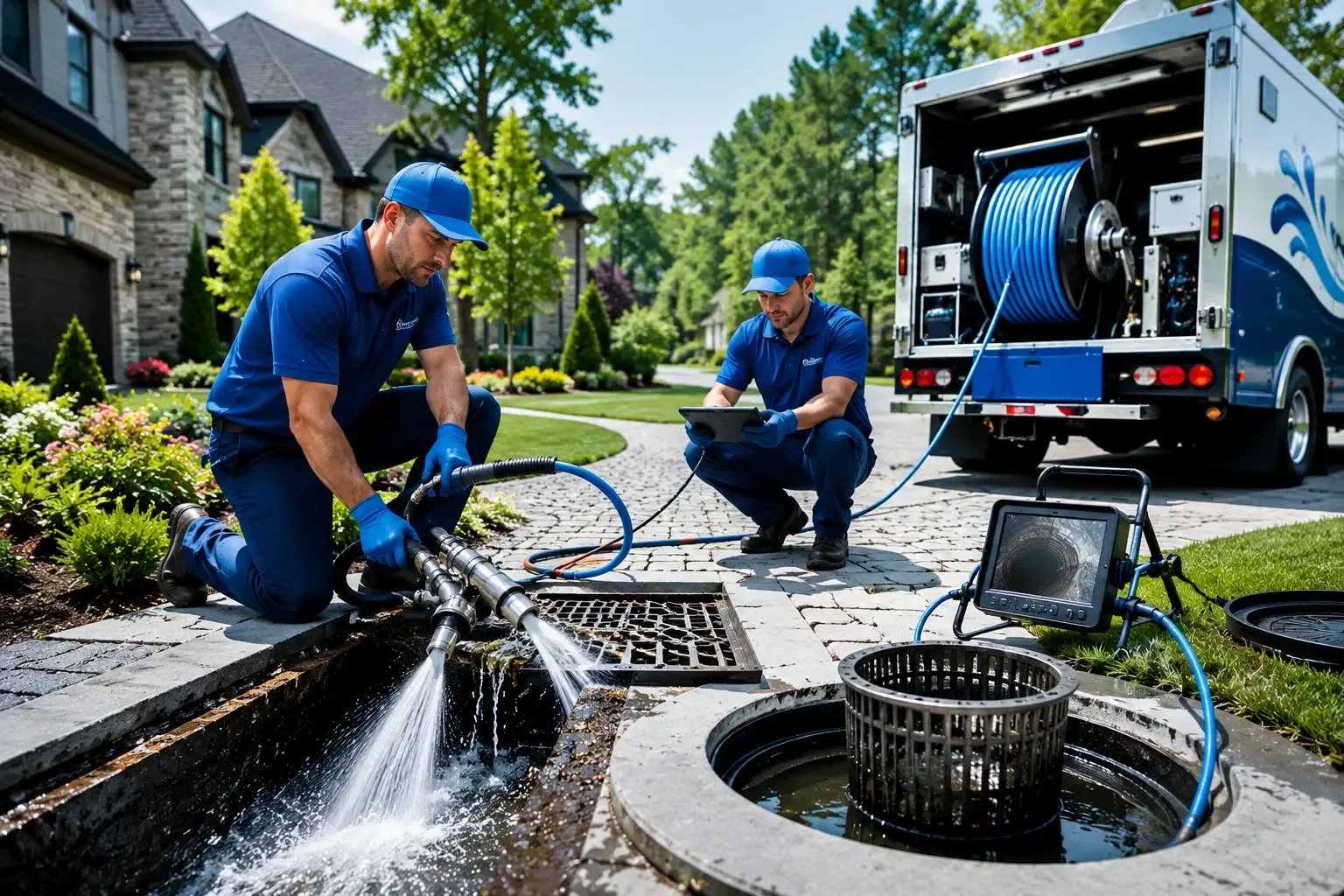 Local outdoor drain cleaning professionals in Aurora, IA